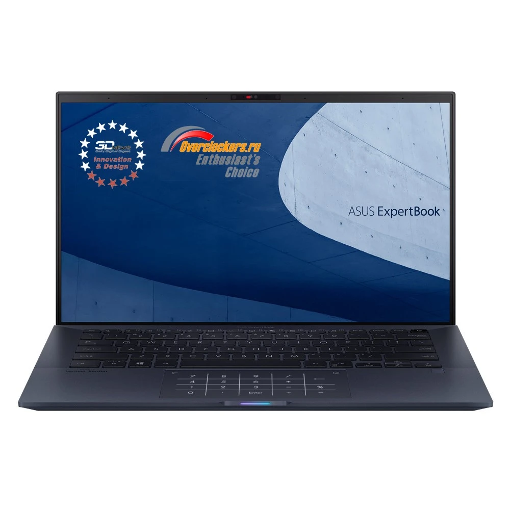 Ноутбук Asus B9400CEA-KC0309R 90NX0SX1-M03650 14 ", FHD 1920x1080 (16:9), Intel, Core i7, 16 Гб, Intel Iris Plus Graphics, Windows 10 Pro