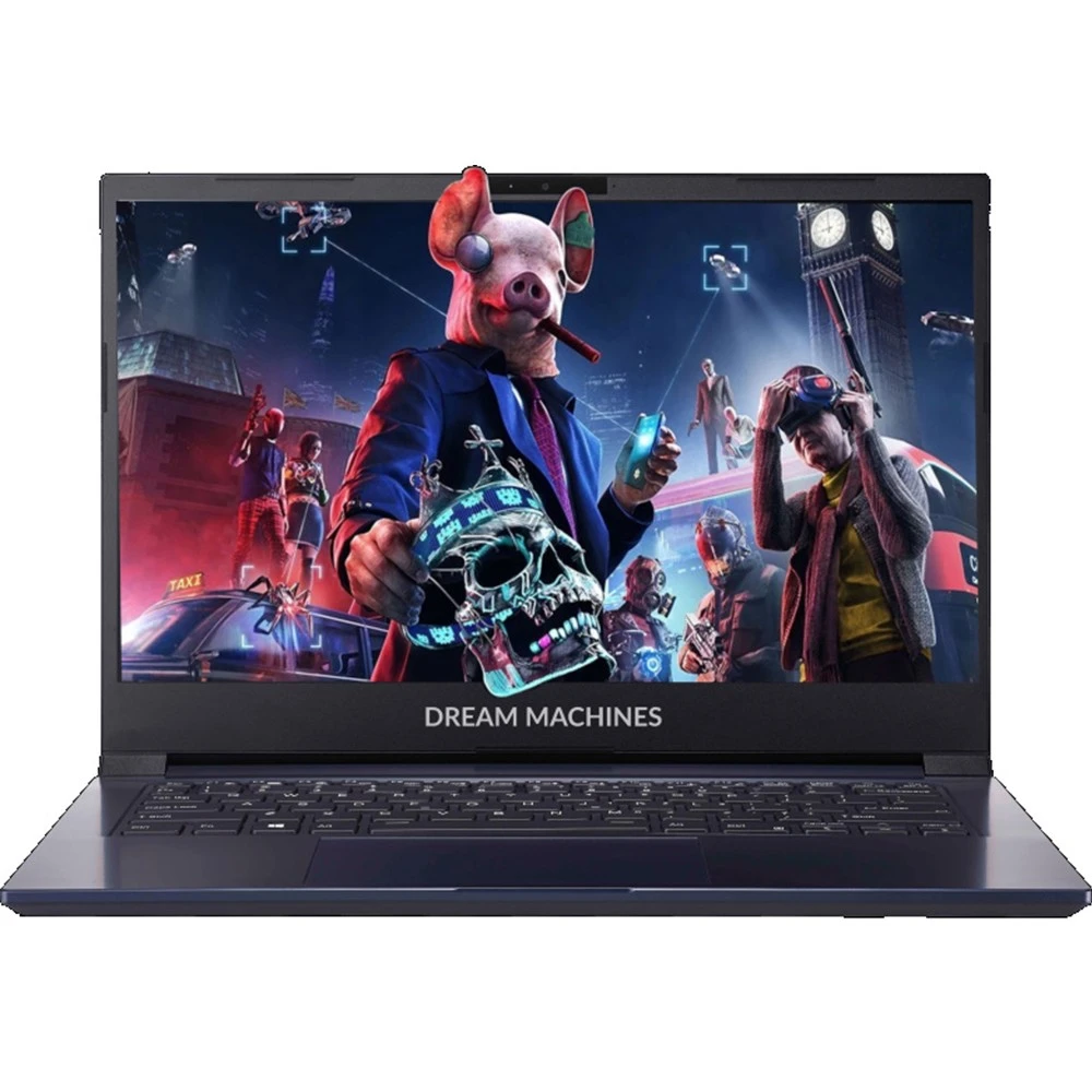 Ноутбук Dream Machines G1650-14RU50 14 ", FHD 1920x1080 (16:9), Intel, Core i5, 8 Гб, 512 ГБ, nVidia GeForce GTX 1650