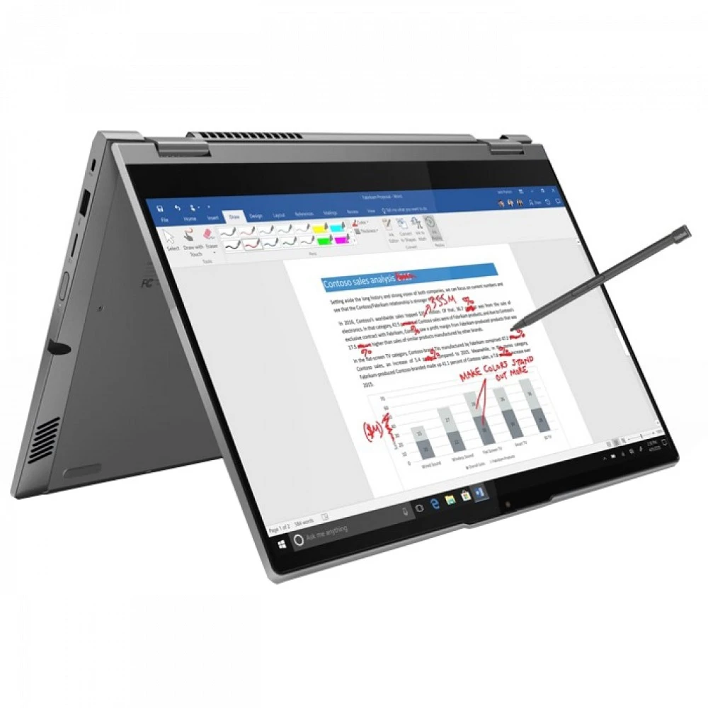 Ноутбук Lenovo ThinkBook 14s Yoga ITL 20WE0002RU 14 ", FHD 1920x1080 (16:9), Intel, Core i5, 8 Гб, 256 ГБ, Windows 10 Pro