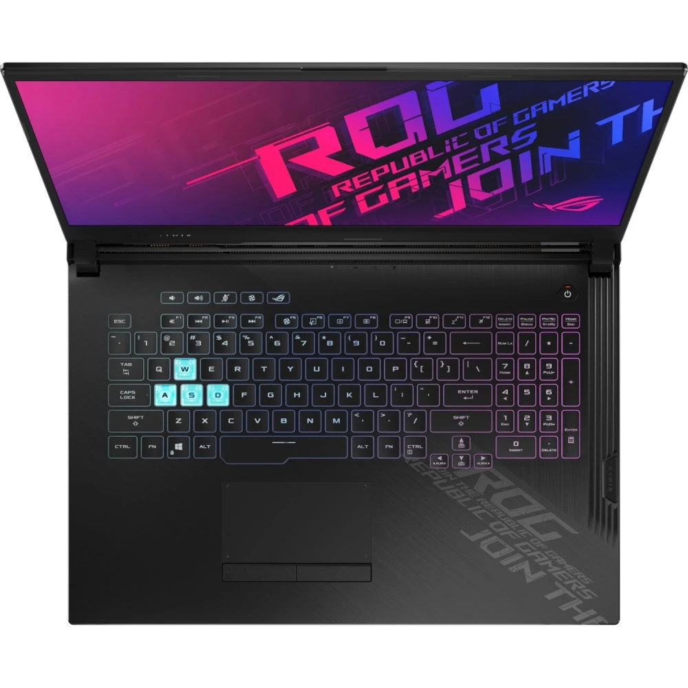 Ноутбук Asus ROG Strix G712LU-EV108R 90NR03B1-M02660 17.3 ", FHD 1920x1080 (16:9), Intel, Core i7, 32 Гб, nVidia GeForce GTX 1660 Ti, Windows 10 Pro