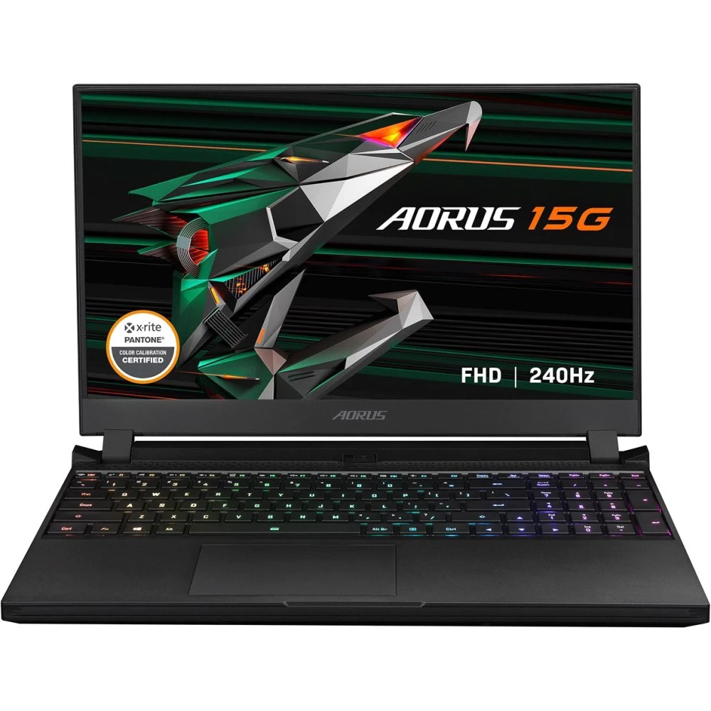 Ноутбук Gigabyte AORUS 15G XC-8RU2430SH 15.6 ", FHD 1920x1080 (16:9), Intel, Core i7, 32 Гб, 512 ГБ, nVidia GeForce RTX 3070, Windows 10 Home