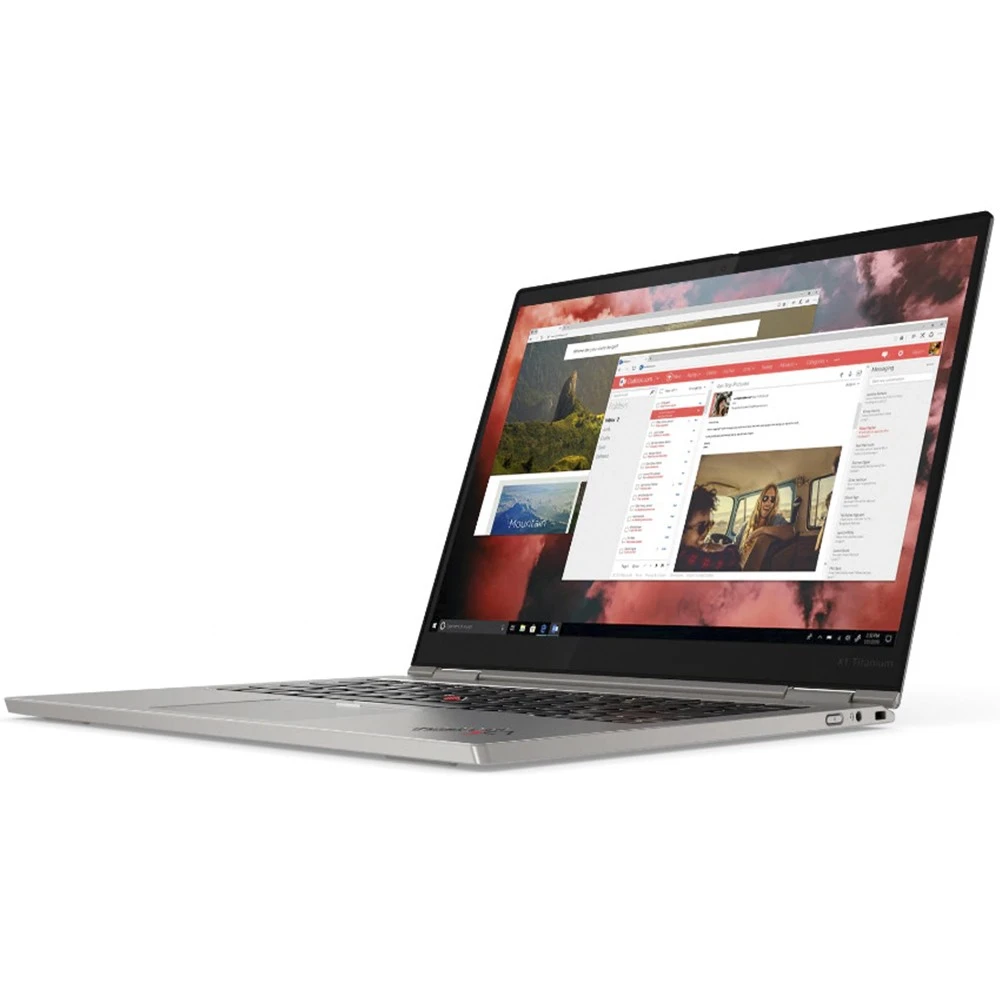 Ноутбук Lenovo ThinkPad X1 Titanium Yoga Gen 1 20QA001URT 13.5 ", QXGA 2256x1504 (3:2), Intel, Core i7, 16 Гб, 1 ТБ, Intel Iris Xe Graphics, Windows 10 Pro