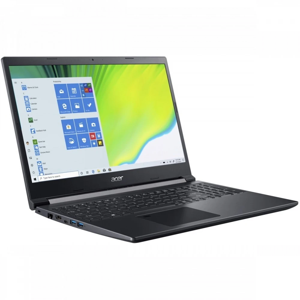 Ноутбук Acer Aspire 7 A715-75G-77UY NH.Q88ER.003 15.6 ", FHD 1920x1080 (16:9), Intel, Core i7, 8 Гб, 512 ГБ, nVidia GeForce GTX 1650 Ti