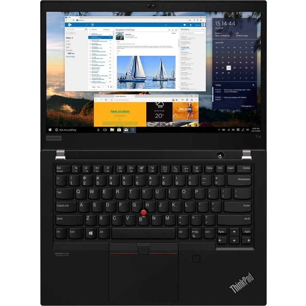 Ноутбук Lenovo ThinkPad T14 Gen 2 20W0000FRT 14 ", FHD 1920x1080 (16:9), Intel, Core i5, 16 Гб, 256 ГБ, Windows 10 Pro