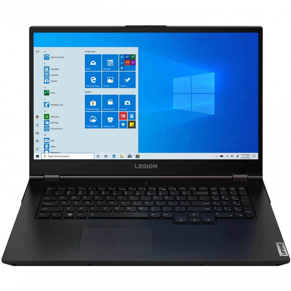 Ноутбук Lenovo Legion 5 17IMH05 82B3009PRK 17.3 ", FHD 1920x1080 (16:9), Intel, Core i5, 16 Гб, 512 ГБ, nVidia GeForce GTX 1650 Ti