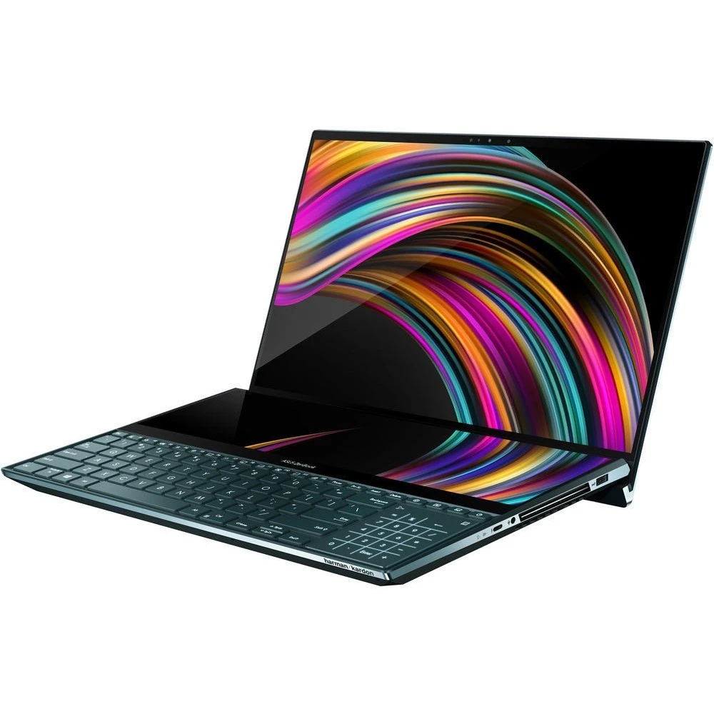 Ноутбук Asus ZenBook Pro Duo UX581LV-H2014R 90NB0RQ1-M02360 15.6 ", 4K Ultra HD 3840x2160 (16:9), Intel, Core i9, 32 Гб, 1 ТБ, nVidia GeForce RTX 2060, Windows 10 Pro
