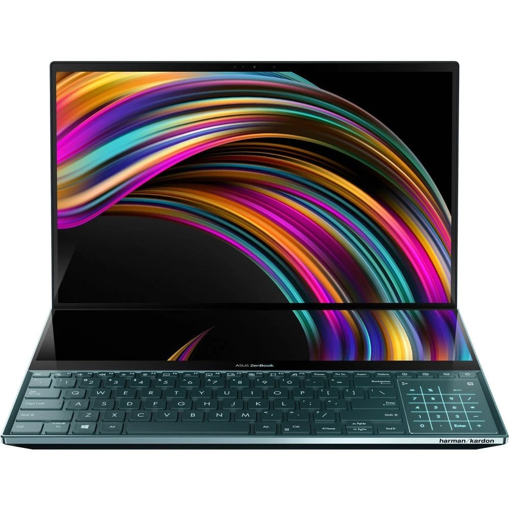 Ноутбук Asus ZenBook Pro Duo UX581LV-H2014R 90NB0RQ1-M02360 15.6 ", 4K Ultra HD 3840x2160 (16:9), Intel, Core i9, 32 Гб, 1 ТБ, nVidia GeForce RTX 2060, Windows 10 Pro