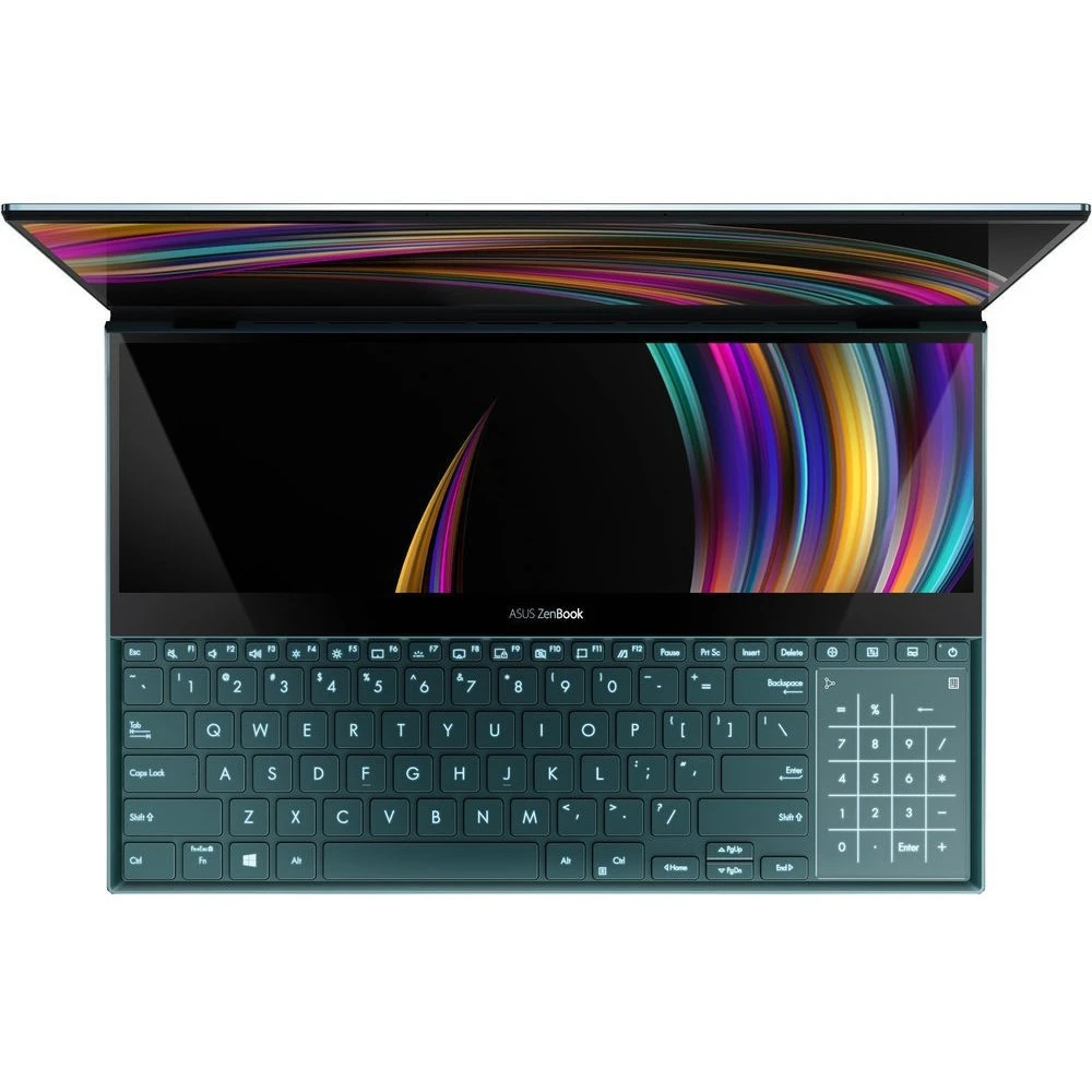 Ноутбук Asus ZenBook Pro Duo UX581LV-H2014R 90NB0RQ1-M02360 15.6 ", 4K Ultra HD 3840x2160 (16:9), Intel, Core i9, 32 Гб, 1 ТБ, nVidia GeForce RTX 2060, Windows 10 Pro