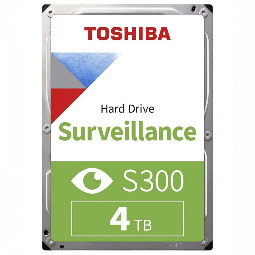 Жесткий диск Toshiba S300 HDWT840UZSVA HDD (классические), 4 ТБ, 3.5 дюйма, SATA