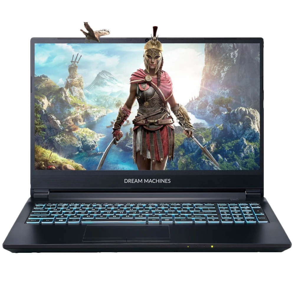 Ноутбук Dream Machines G1650Ti-15RU48 15.6 ", FHD 1920x1080 (16:9), Intel, Core i7, 16 Гб, 1 ТБ, nVidia GeForce GTX 1650 Ti