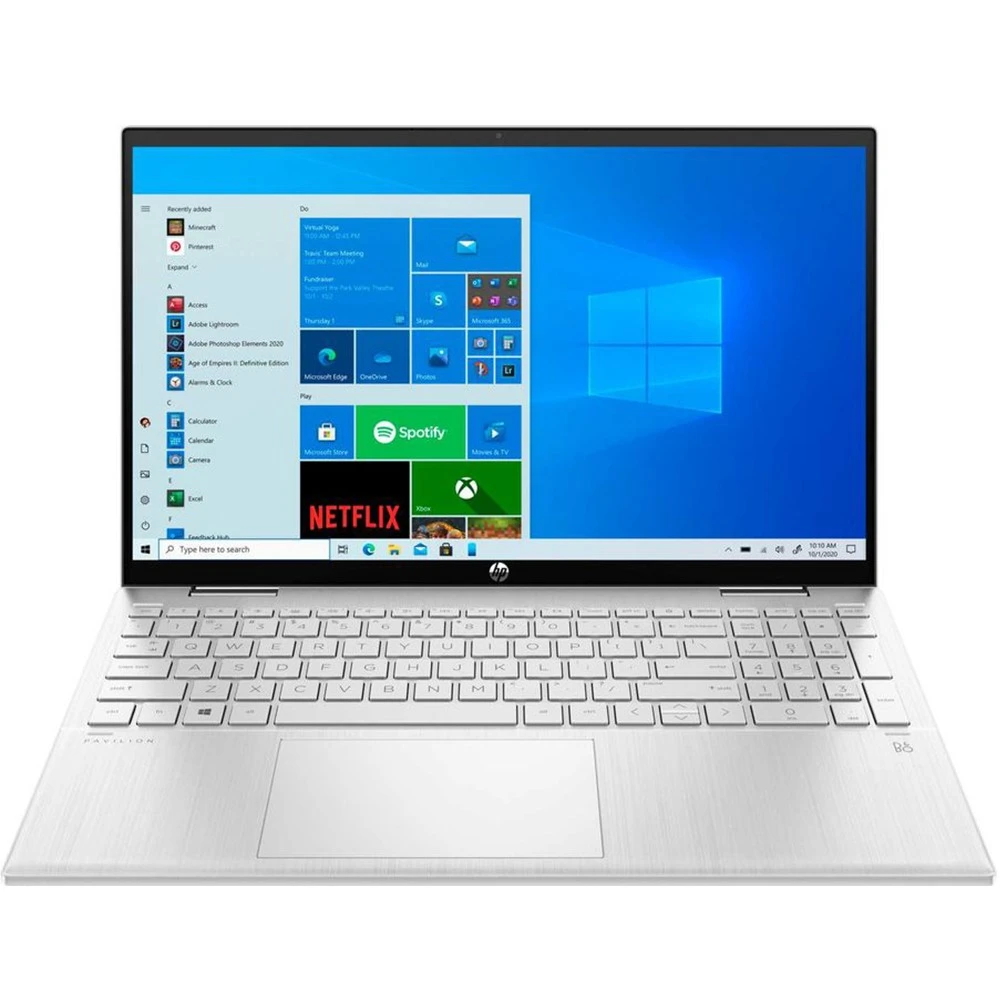Ноутбук HP Pavilion x360 15-er0003ur 3B2W2EA 15.6 ", FHD 1920x1080 (16:9), Intel, Core i3, 8 Гб, 512 ГБ, Windows 10 Home