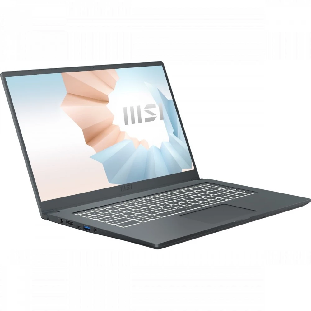 Ноутбук MSI Modern 15 A11SBL-453XRU 9S7-155226-453 15.6 ", FHD 1920x1080 (16:9), Intel, Core i5, 8 Гб, 512 ГБ, nVidia GeForce MX450