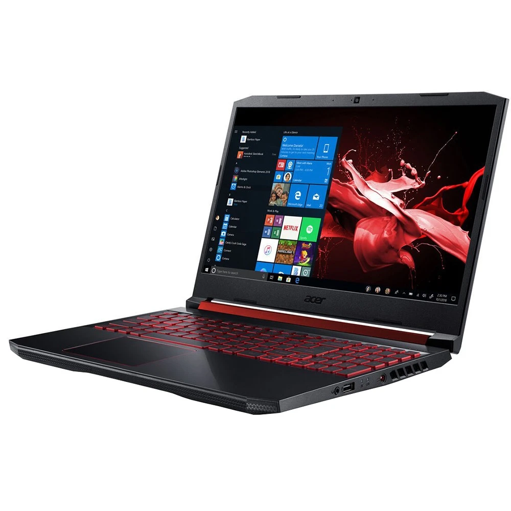 Ноутбук Acer Nitro 5 AN515-54-53DE NH.Q96ER.00T 15.6 ", FHD 1920x1080 (16:9), Intel, Core i5, 8 Гб, 256 ГБ, nVidia GeForce RTX 2060