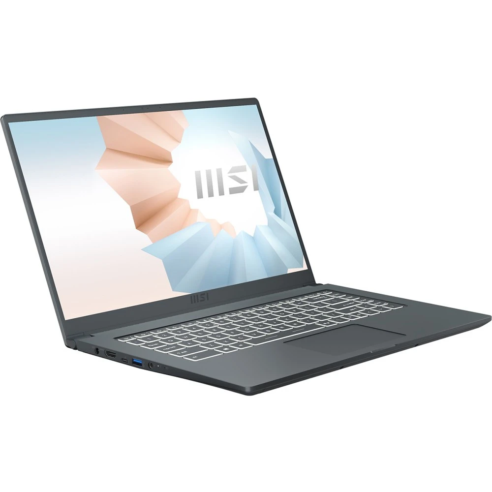 Ноутбук MSI Modern 15 A11SBL-463RU 9S7-155226-463 15.6 ", FHD 1920x1080 (16:9), Intel, Core i7, 8 Гб, 512 ГБ, nVidia GeForce MX450, Windows 10 Home
