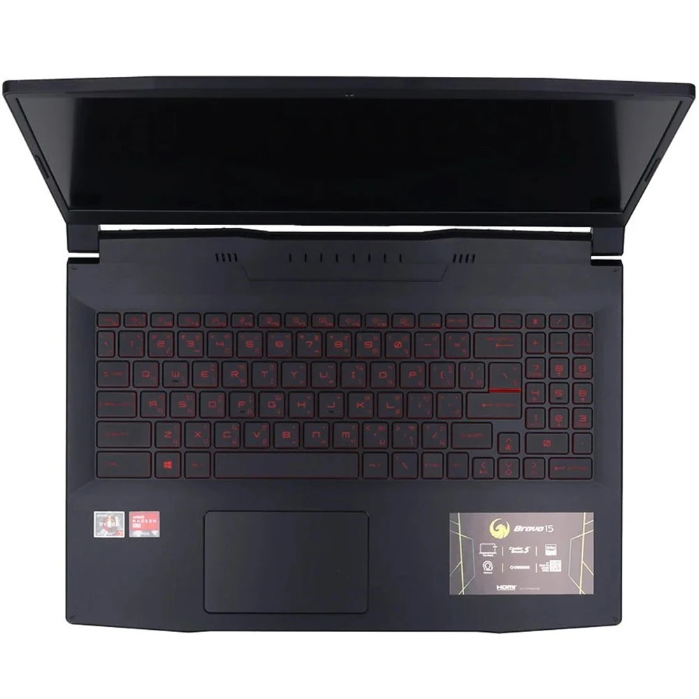 Ноутбук MSI Bravo 15 B5DD-040XRU 9S7-158K12-040 15.6 ", FHD 1920x1080 (16:9), AMD, Ryzen 7, 8 Гб, 512 ГБ, AMD Radeon RX