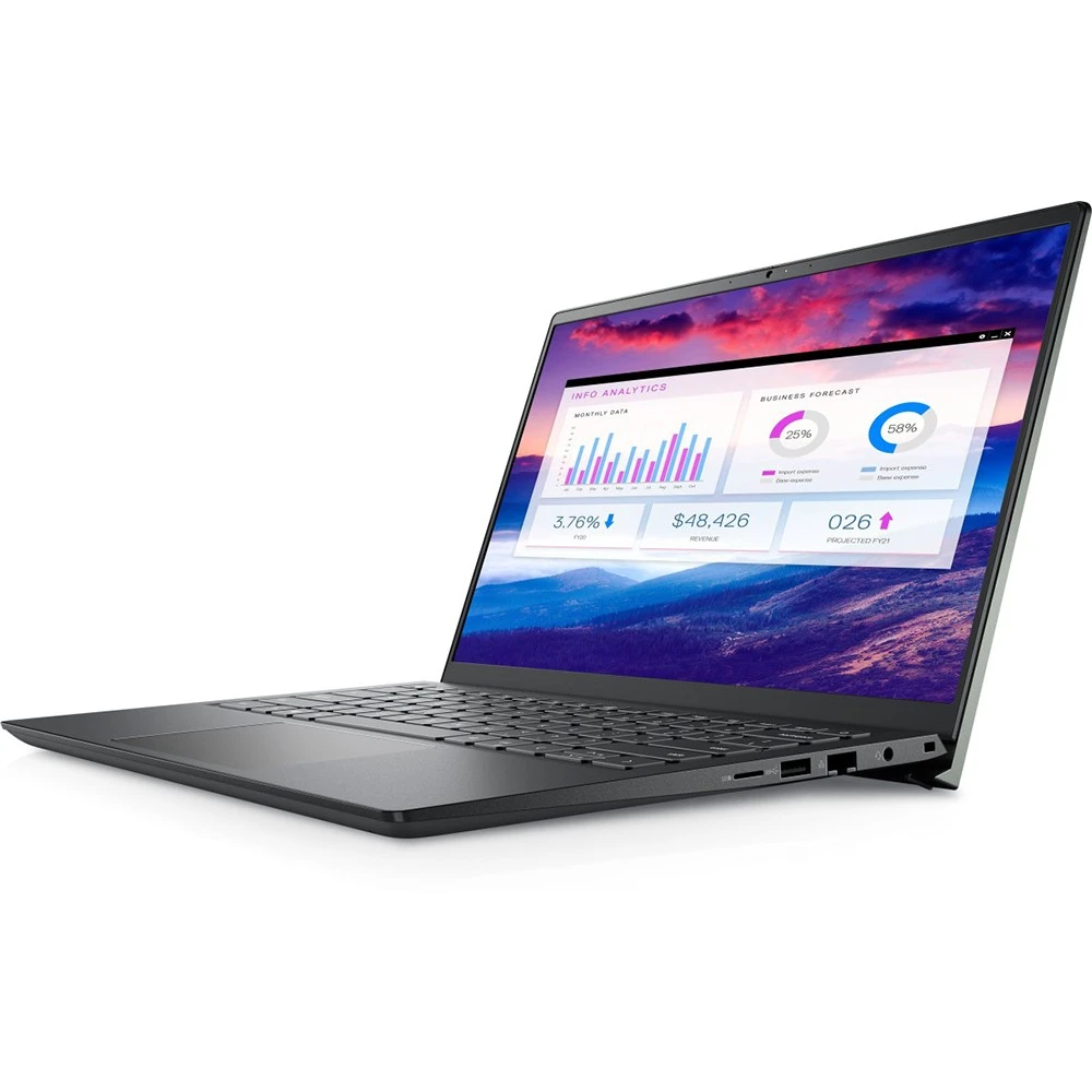 Ноутбук Dell Vostro 5410 5410-4540 14 ", FHD 1920x1080 (16:9), Intel, Core i5, 8 Гб, 512 ГБ, nVidia GeForce MX450, Windows 10 Home