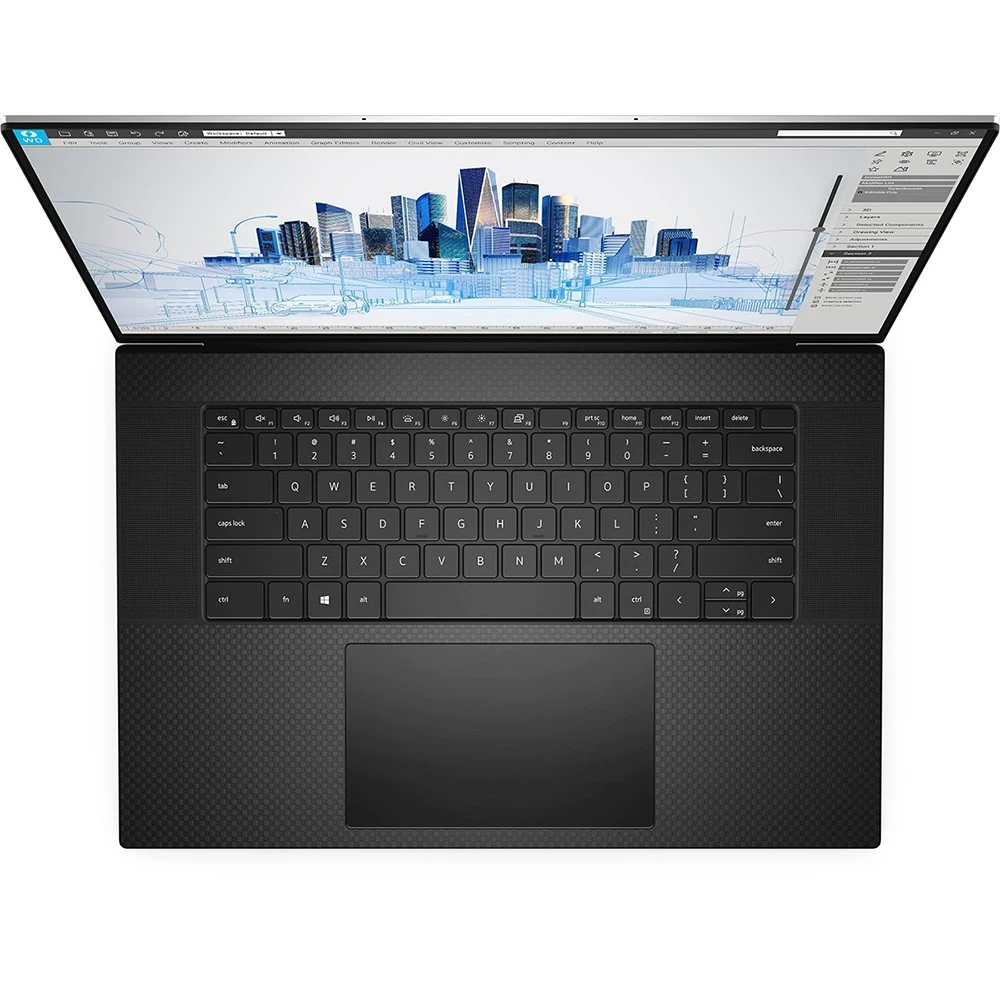 Ноутбук Dell Precision 5760 5760-0686 17 ", WUXGA 1920x1200 (16:10), Intel, Core i7, 16 Гб, 1 ТБ, nVidia GeForce RTX A3000, Windows 10 Pro