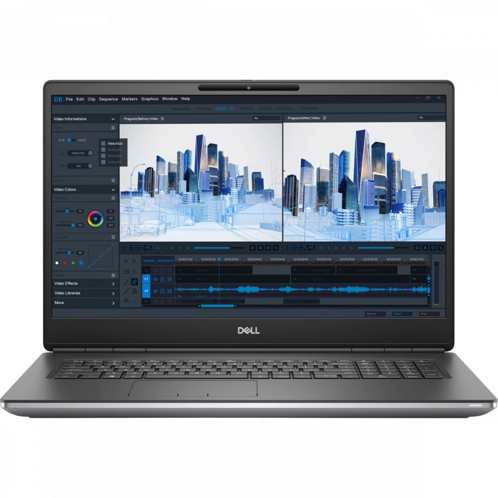 Мобильная рабочая станция Dell Precision 7760 7760-7388 17.3, FHD 1920x1080, Intel, Core i7, 16, SSD