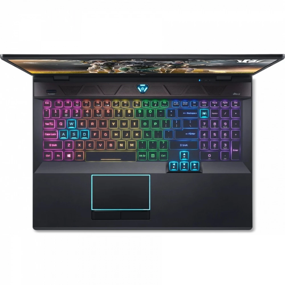 Ноутбук Acer Predator Helios 500 PH517-52-95JM NH.QCNER.002 17.3 ", 4K Ultra HD 3840x2160 (16:9), Intel, Core i9, 32 Гб, 2 ТБ, nVidia GeForce RTX 3080, Windows 10 Home
