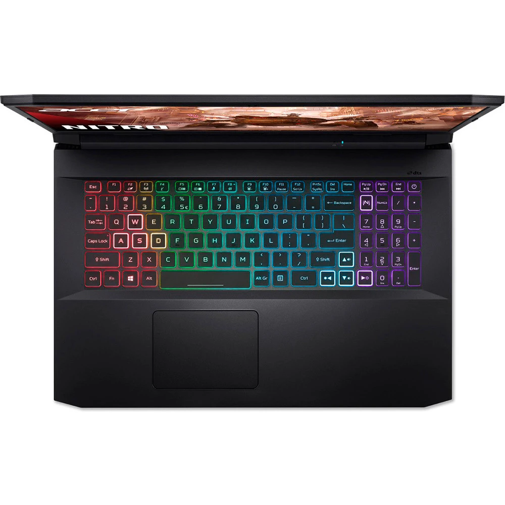 Ноутбук Acer AN517-41 NH.QBHER.00C 17.3 ", FHD 1920x1080 (16:9), AMD, Ryzen 7, 16 Гб, 512 ГБ, nVidia GeForce RTX 3080