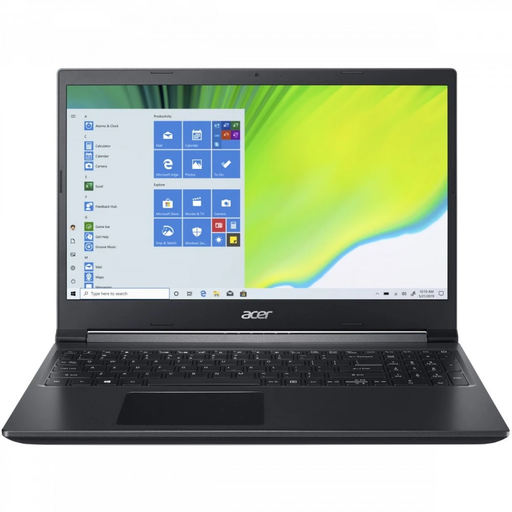 Ноутбук Acer Aspire A715-75G-51JB NH.Q88ER.00P 15.6 ", FHD 1920x1080 (16:9), Intel, Core i5, 8 Гб, 512 ГБ, nVidia GeForce GTX 1650 Ti, Windows 10 Home