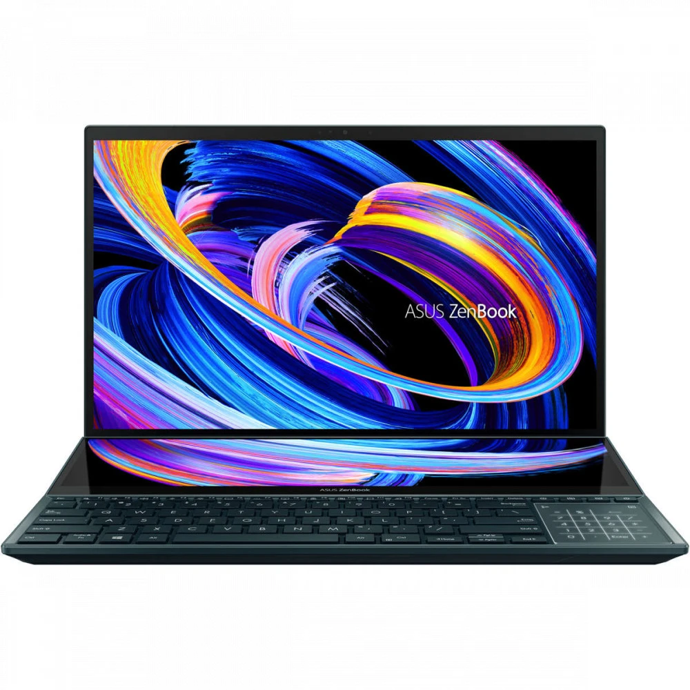 Ноутбук Asus Zenbook Pro Duo 15 OLED UX582LR-H2006R 15.6 ", 4K Ultra HD 3840x2160 (16:9), Intel, Core i9, 32 Гб, 1 ТБ, nVidia GeForce RTX 3070, Windows 10 Pro