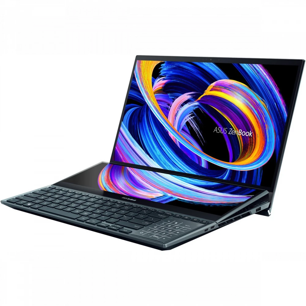 Ноутбук Asus Zenbook Pro Duo 15 OLED UX582LR-H2006R 15.6 ", 4K Ultra HD 3840x2160 (16:9), Intel, Core i9, 32 Гб, 1 ТБ, nVidia GeForce RTX 3070, Windows 10 Pro
