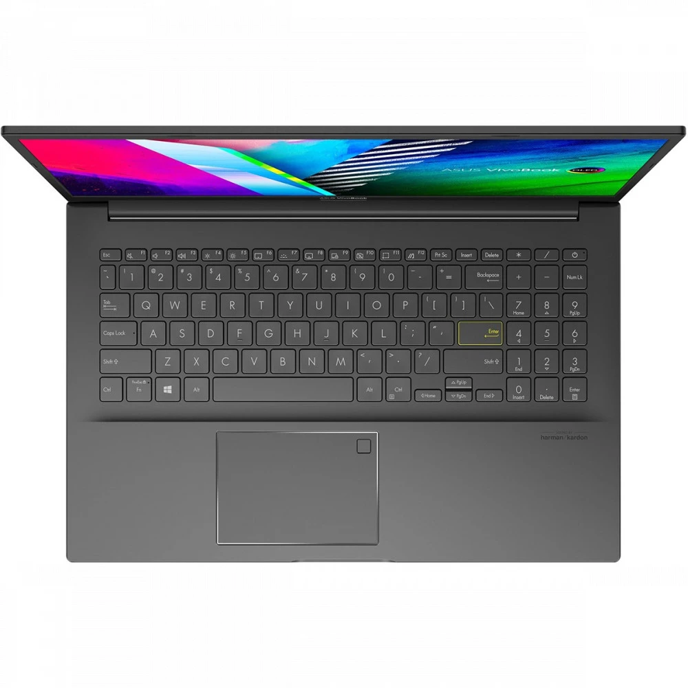 Ноутбук Asus VivoBook 15 OLED K513EA-BQ512TS 90NB0SJ1-M00FB0 15.6 ", FHD 1920x1080 (16:9), Intel, Core i5, 8 Гб, 512 ГБ, nVidia GeForce MX330, Windows 10 Home
