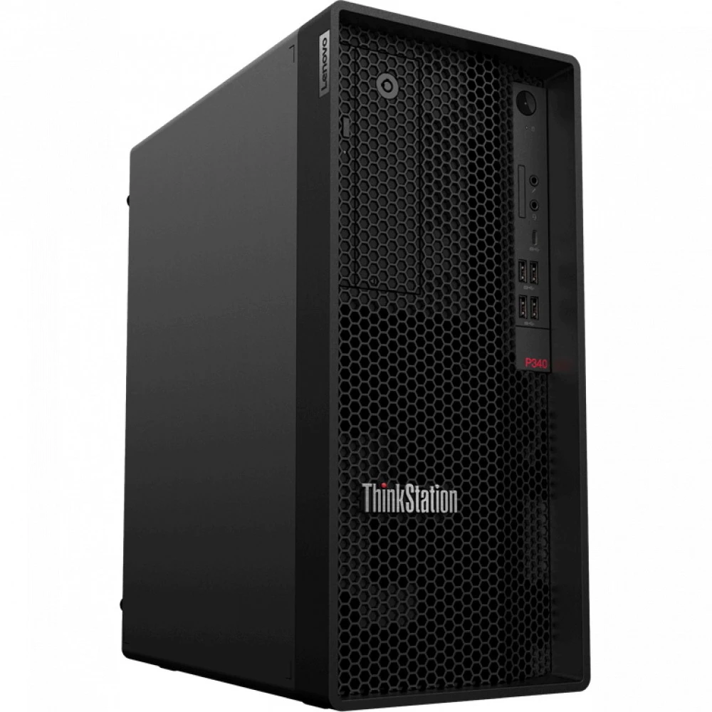 Рабочая станция Lenovo ThinkStation P340 Tower 30DH00L2RU Большой (Mini Tower, midi Tower, Tower), Core i7, 10700K, 32, 1 ТБ