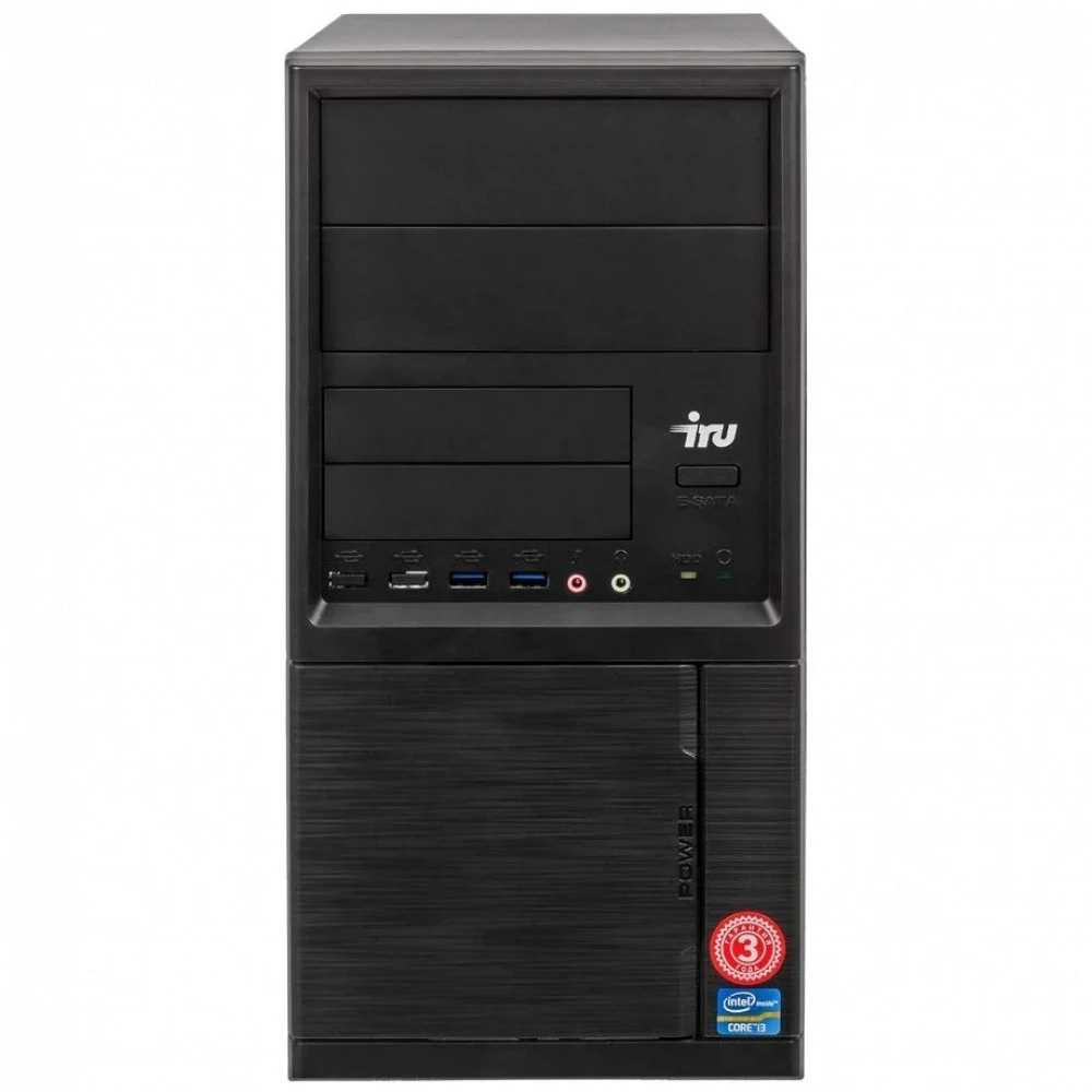 Персональный компьютер iRU Home 120 MT 1488171 AMD E1, 6010, 1.35, 4 Гб, DDR3-1600, Windows 10 Home