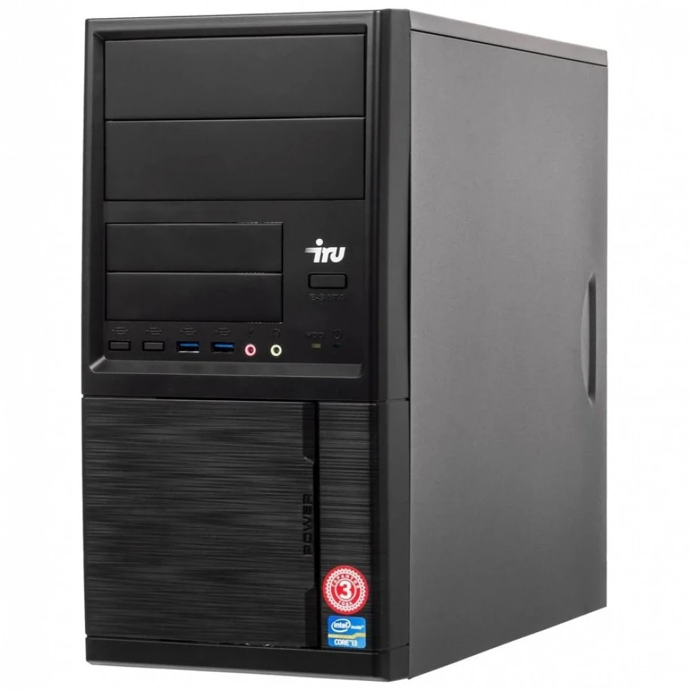 Персональный компьютер iRU Home 120 MT 1488171 AMD E1, 6010, 1.35, 4 Гб, DDR3-1600, Windows 10 Home