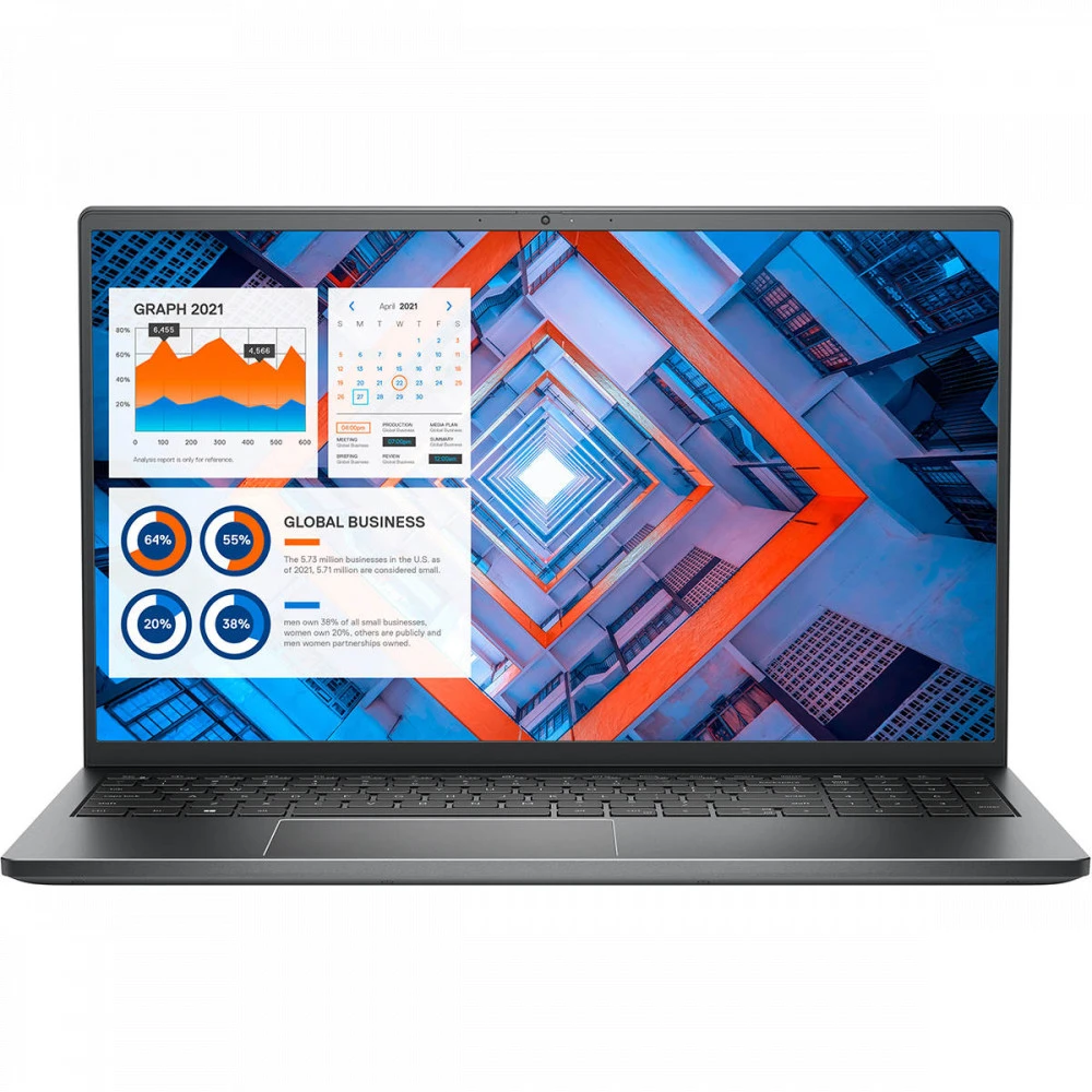 Ноутбук Dell Vostro 15 7510 7510-0321 15.6 ", FHD 1920x1080 (16:9), Intel, Core i5, 16 Гб, 512 ГБ, nVidia GeForce RTX 3050, Windows 10 Pro
