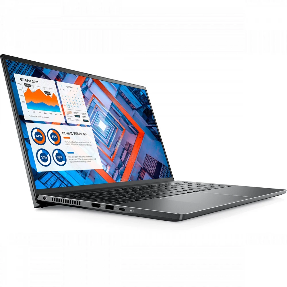 Ноутбук Dell Vostro 15 7510 7510-0321 15.6 ", FHD 1920x1080 (16:9), Intel, Core i5, 16 Гб, 512 ГБ, nVidia GeForce RTX 3050, Windows 10 Pro
