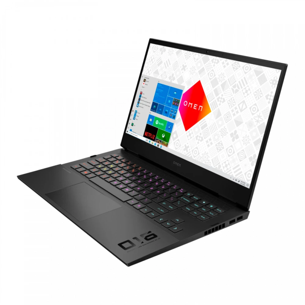 Ноутбук HP Omen 16-c0043ur 4E1R8EA 16.1 ", FHD 1920x1080 (16:9), AMD, Ryzen 7, 16 Гб, 1 ТБ, nVidia GeForce RTX 3070, Windows 10 Home