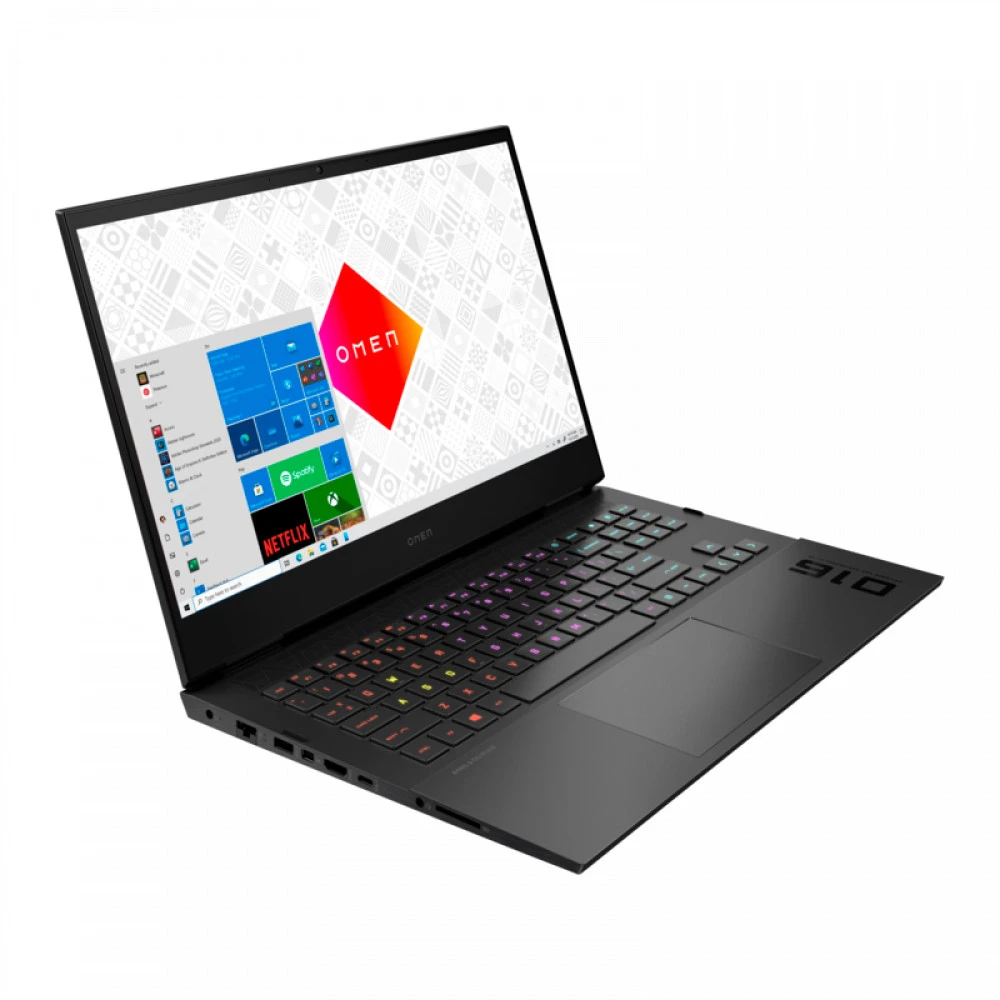 Ноутбук HP Omen 16-c0043ur 4E1R8EA 16.1 ", FHD 1920x1080 (16:9), AMD, Ryzen 7, 16 Гб, 1 ТБ, nVidia GeForce RTX 3070, Windows 10 Home