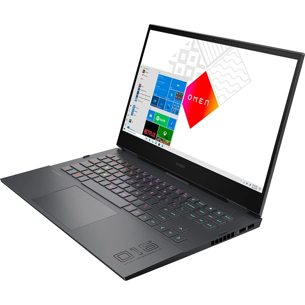 Ноутбук HP Omen 16-c0057ur 5R9S0EA 16.1 ", FHD 1920x1080 (16:9), AMD, Ryzen 7, 16 Гб, 512 ГБ, nVidia GeForce RTX 3070