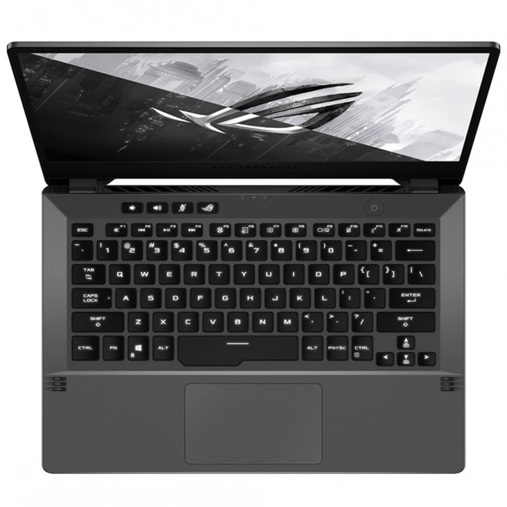 Ноутбук Asus ROG Zephyrus G14 GA401QM-K2049T 90NR05S6-M03940 14 ", WQHD 2560x1440 (16:9), AMD, Ryzen 7, 16 Гб, 512 ГБ, nVidia GeForce RTX 3060, Windows 10 Home