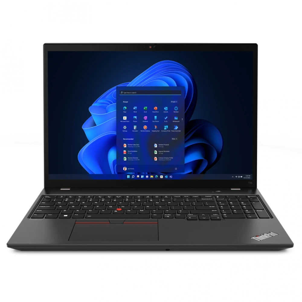 Ноутбук Lenovo ThinkPad T16G1 21BV006NRT 16 ", FHD 1920x1080 (16:9), Intel, Core i7, 16 Гб, 512 ГБ, Intel Iris Xe Graphics, Windows 11 Pro