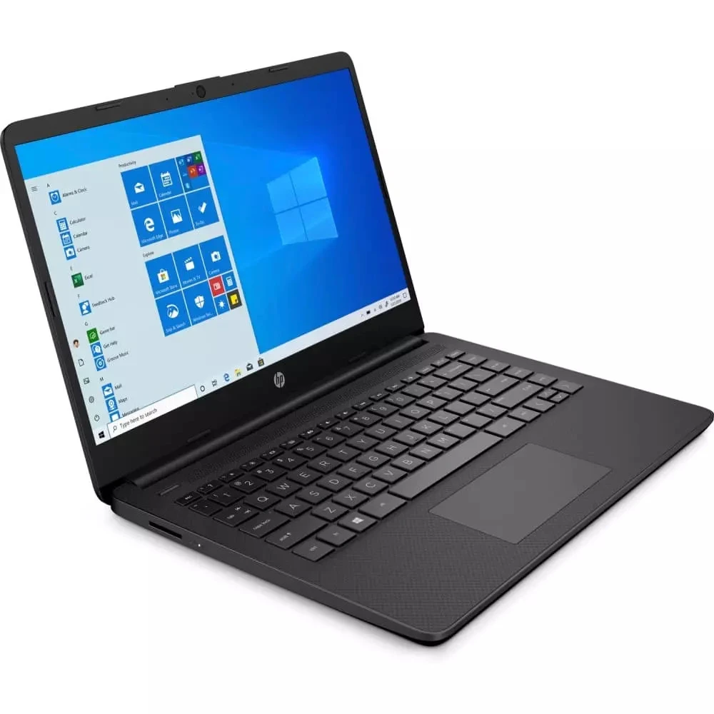 Ноутбук HP 14s-fq0059ur 64S60EA 14 ", HD 1366x768 (16:9), AMD, AMD, 4 Гб, 256 ГБ, AMD Radeon Graphics, Windows 10 Home