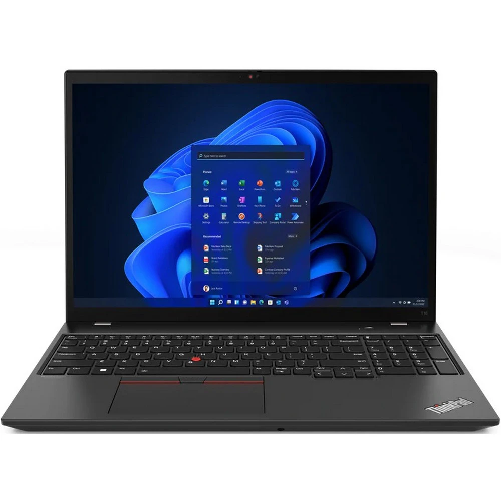 Ноутбук Lenovo ThinkPad T16 Gen 1 21BV002VRT 16 ", WUXGA 1920x1200 (16:10), Intel, Core i5, 8 Гб, 256 ГБ, Intel Iris Xe Graphics, Windows 11 Pro