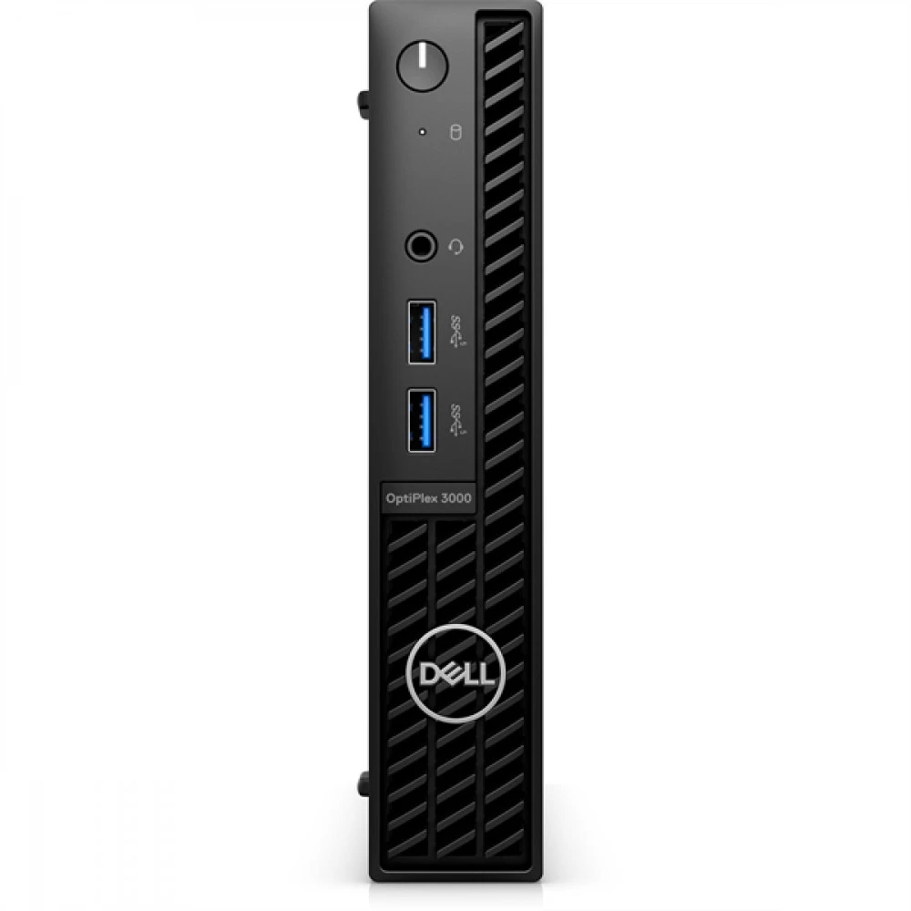 Персональный компьютер Dell Optiplex 3000 Micro 3000-3060 Core i3, 12100T, 2.2, 8 Гб, DDR4-3200, Linux