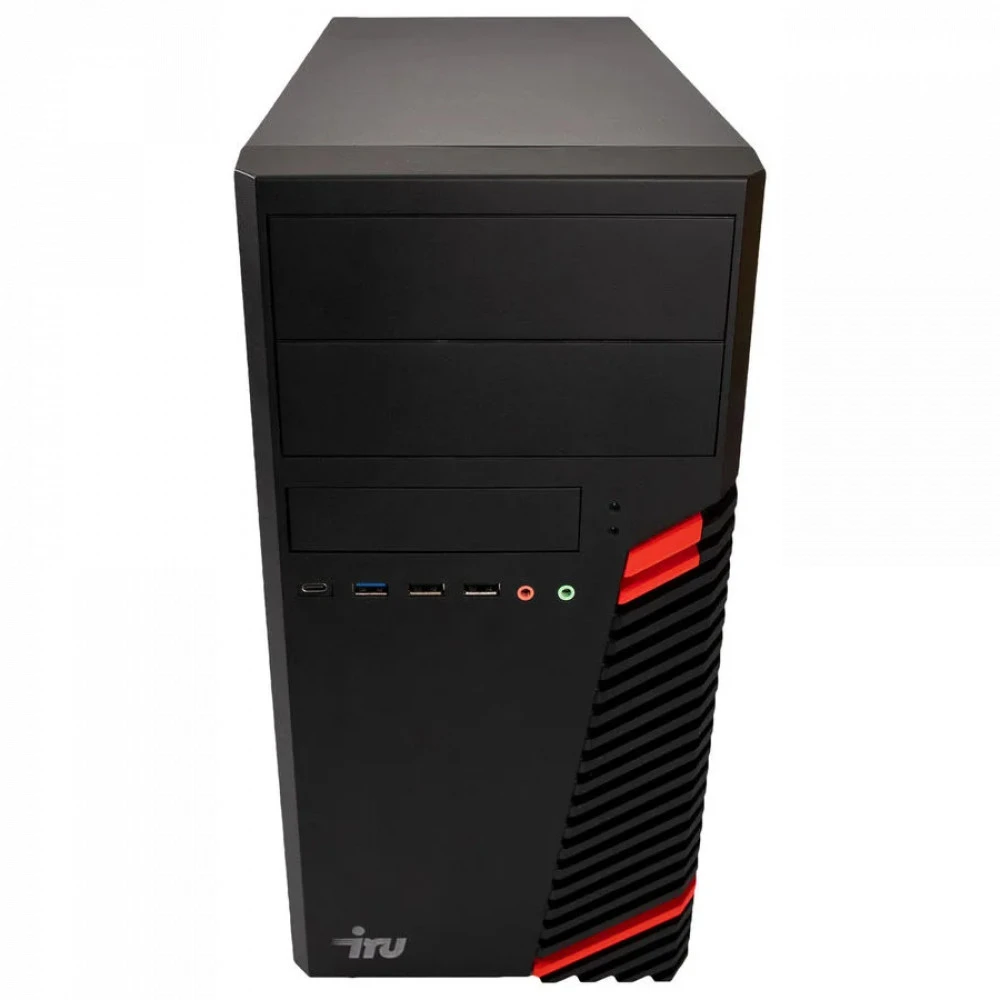 Персональный компьютер iRU Home 310H5SM 1859404 Core i3, 10105F, 3.7, 16 Гб, DDR4-2666