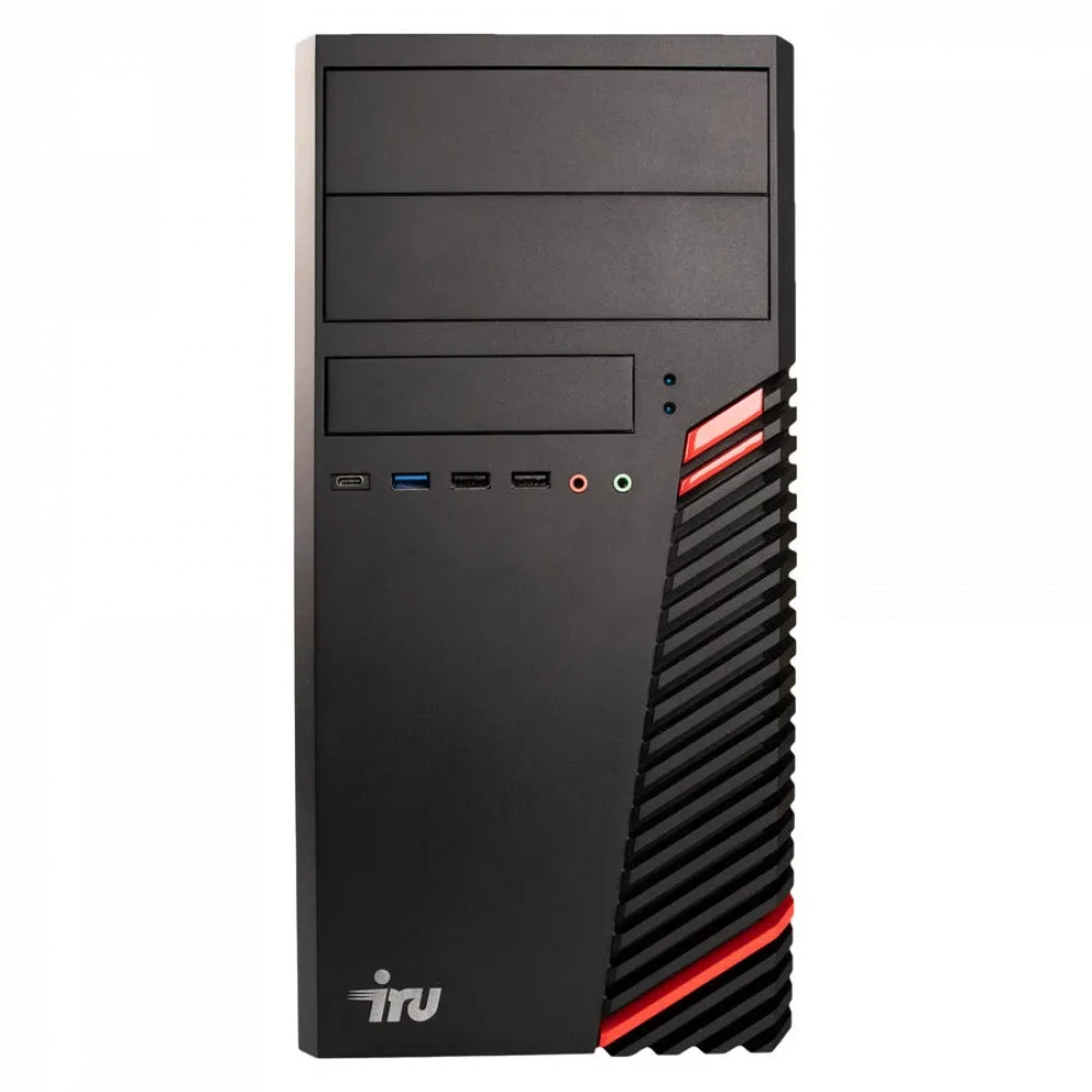 Персональный компьютер iRU Home 310H5SM 1859417 Core i7, 11700F, 2.5, 16 Гб, DDR4-3200