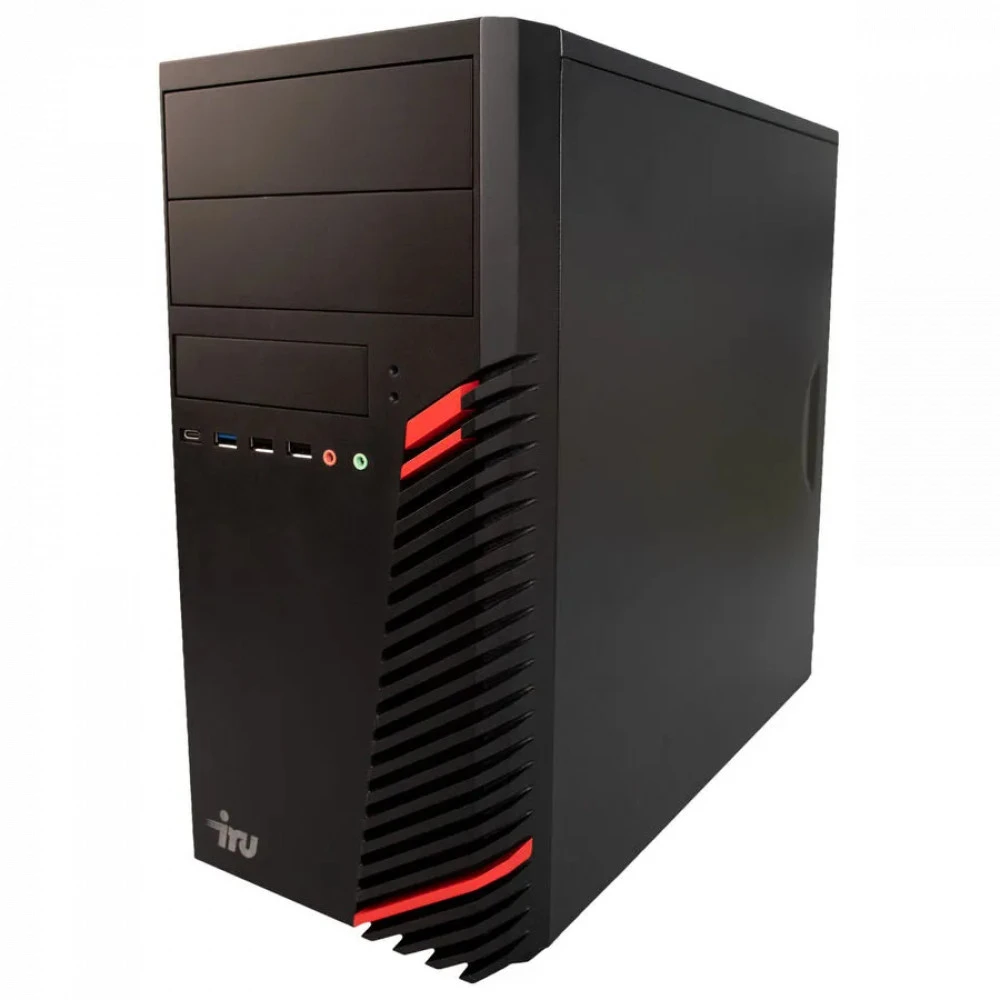 Персональный компьютер iRU Home 310H5SM 1859453 Core i5, 11400F, 2.6, 8 Гб, DDR4-2666