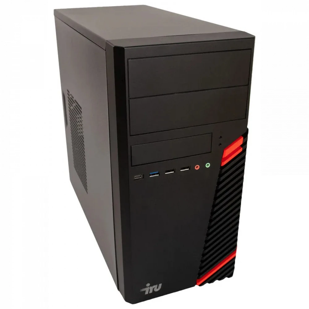 Персональный компьютер iRU Home 310H5SM 1859453 Core i5, 11400F, 2.6, 8 Гб, DDR4-2666