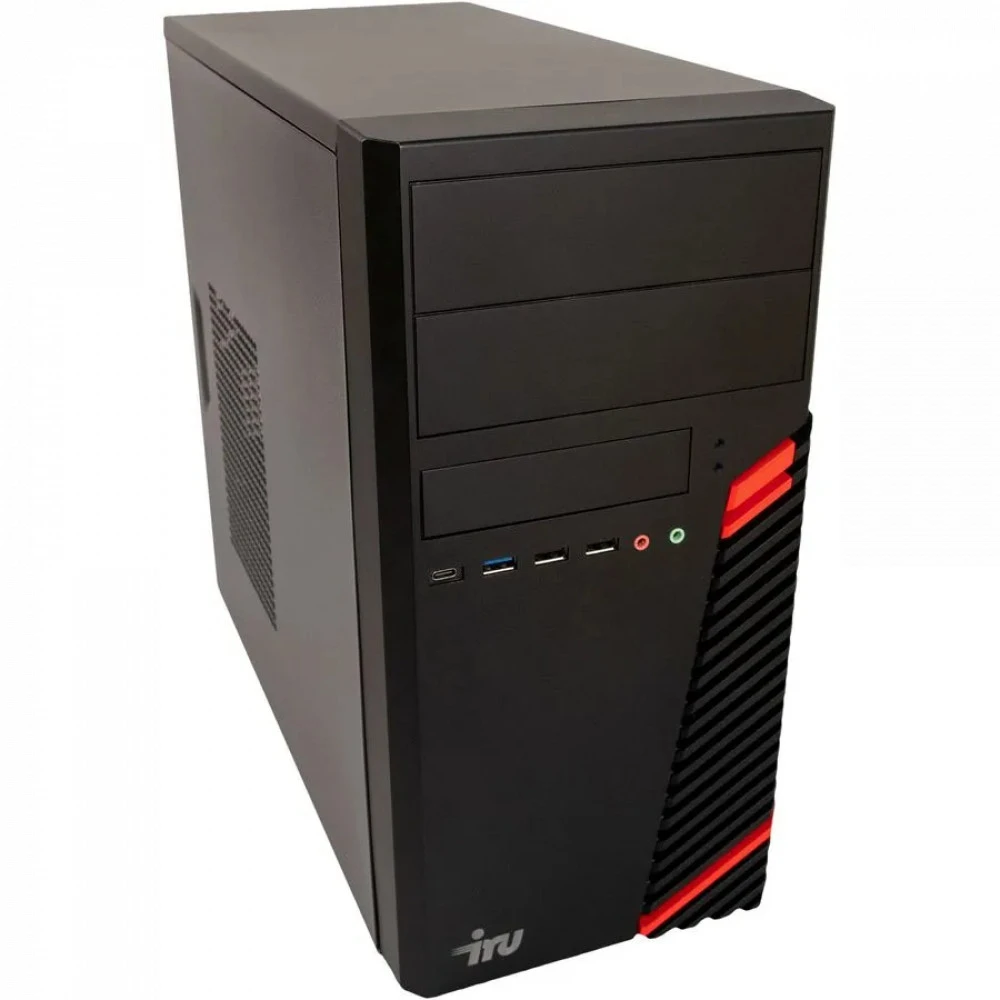 Персональный компьютер iRU Home 310H5SM 1859454 Core i5, 11400F, 2.6, 16 Гб, DDR4-2666