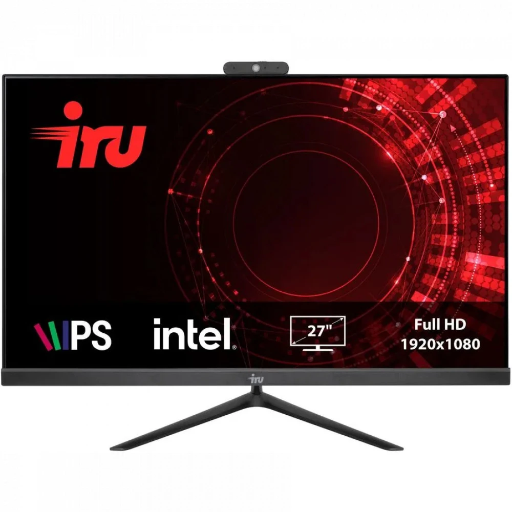Моноблок iRU Office 27IH5P 1865972 27 ", Intel, Core i5, 11400, 2.6, 16 Гб, 1 Тб