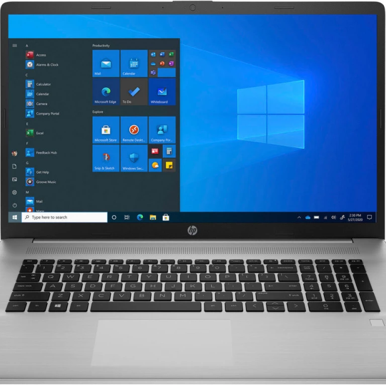 Ноутбук HP 470 G8 43A64EA 17.3 ", FHD 1920x1080 (16:9), Intel, Core i5, 8 Гб, 512 ГБ, nVidia GeForce MX450