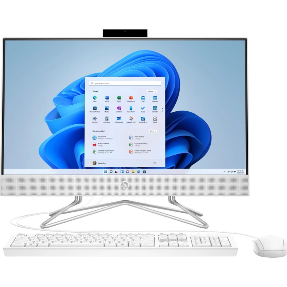 Моноблок HP All-in-One 24-df1077ur 60K87EA 23.8 ", Intel, Core i3, 1115G4, 3.0, 8 Гб, 256 Гб