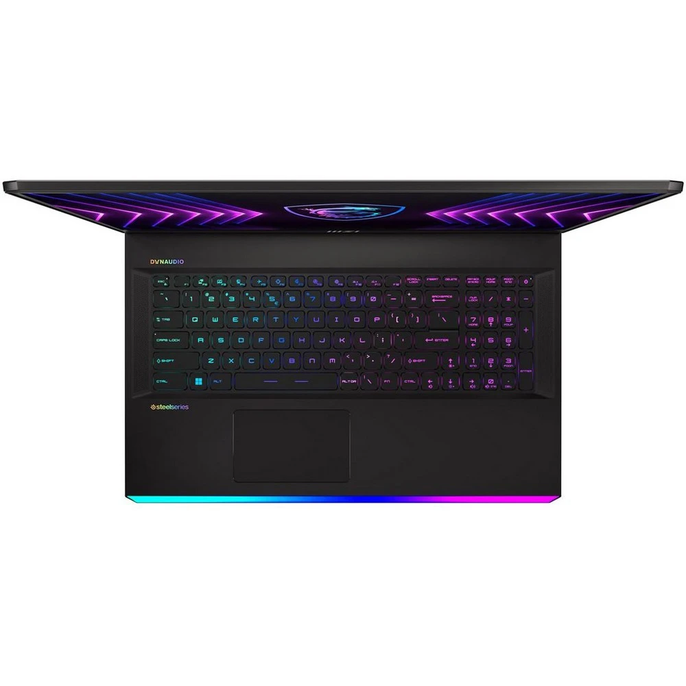 Ноутбук MSI Raider GE77HX 12UHS-246KZ 12UHS-246KZ-GB91290X64GXXDX11SA 17.3 ", 4K Ultra HD 3840x2160 (16:9), Intel, Core i9, 64 Гб, 2 ТБ, nVidia GeForce RTX 3080 TI, Windows 11 Home